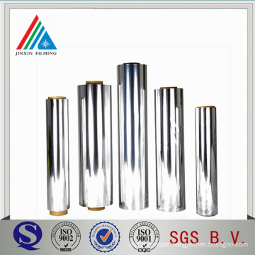 Metallized pet roll film